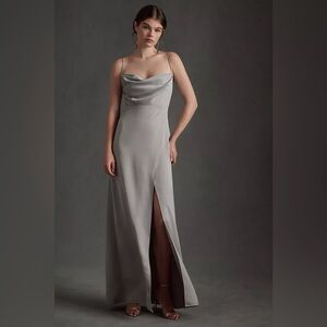 BHLDN - Remy Satin Charmeuse Dress, size